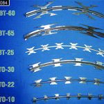 BTO 22 BTO 30 CBT60 CBT 65 galvanized concertina razor flat barbed wire fence